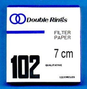 7 cm - 102 Qualitative Filter Paper