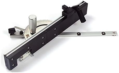 Miter Gauge & Box Joint Jig Kit With Adjustable Flip Stop Woodworking DIY Tools