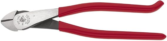 Klein Tools D248-9ST Diagonal Cutting Pliers, Made in USA, Ironworker's Diagonal Cutters with High Leverage Design, Works as Rebar Cutter and Rebar Bender, 9-Inch