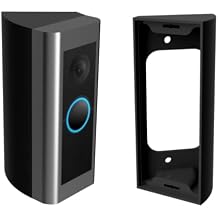 | Wedge Compatible with RingPro & RingPro 2 Video Doorbell | Angle Adaptor | 45 Degrees | Angle Mount/Corner Bracket/Corner Kit