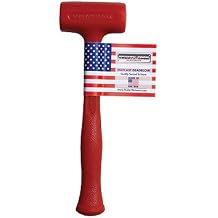 Polyurethane Dead Blow Hammer (152 oz, Red)