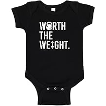 DadBod Apparel DB Worth The Weight Bodysuit