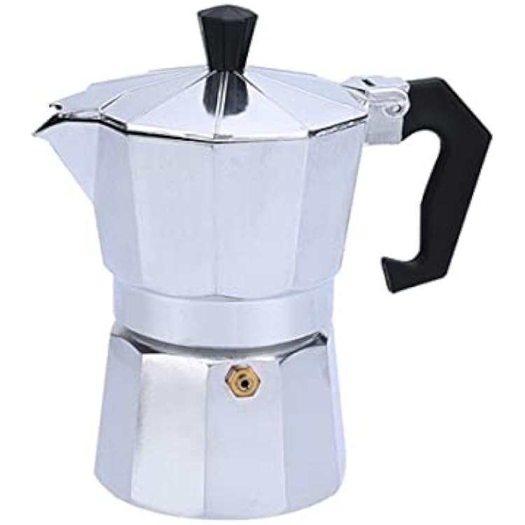 Aluminum Italian Coffee Stovetop Maker Pot Percolator 1 Cup  50 ml