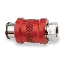 Legris 0660 14 22 Nickel-Plated Brass Slide Valve, 1/2" NPT Female