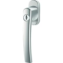 Roto ROL A40 OL 43 M5X50 R011 Line Window Handle, Natural Silver, 7 x 43 mm