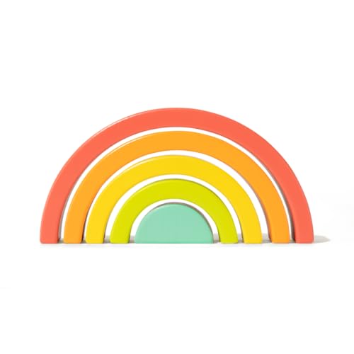 Lovevery, Rainbow Stacker, Montessori Baby, Perfect for Your Baby Starting at 20 Months