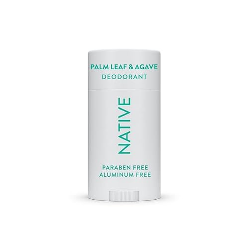 Native Deodorant Contains Naturally Derived Ingredients, 72 Hour Odor Control, Deodorant for Women and Men, Aluminum Free, Palm Leaf & Agave 2.65oz