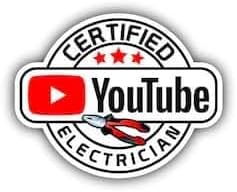 3 pcs Certified YouTube Worker - Funny Hard Hat Stickers, Tool Box Stickers - USA Union | 100% Vinyl (Electrician)