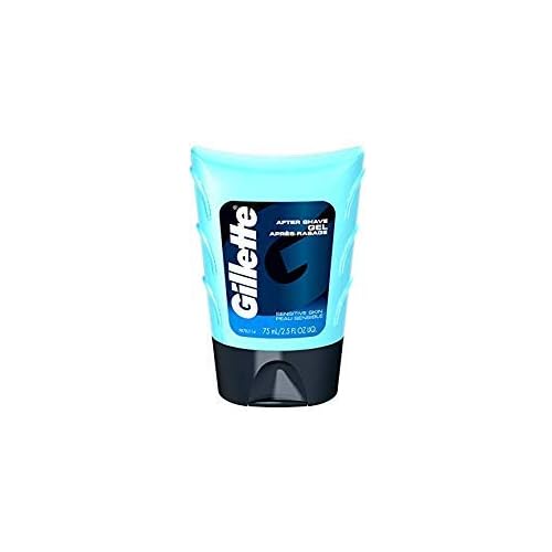 Gillette After Shave Gel Sensitive Skin - 2.5 oz, Pack of 5
