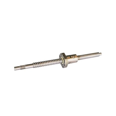 FBT SFU1605 RM1605 OVL 600mm Rolled Ball Screw - C7 + SFU1605 Metal Deflector Single Flange Ball Nut + end Machining for BK12/BF12 Standard Processing