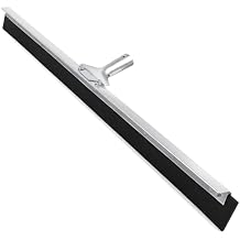 DSV Standard Garage Floor Squeegee 36, Neoprene Blade Asphalt Squeegee, Taper Pole Connection - Handle Sold Separately for Tiles, Concrete and Asphalt