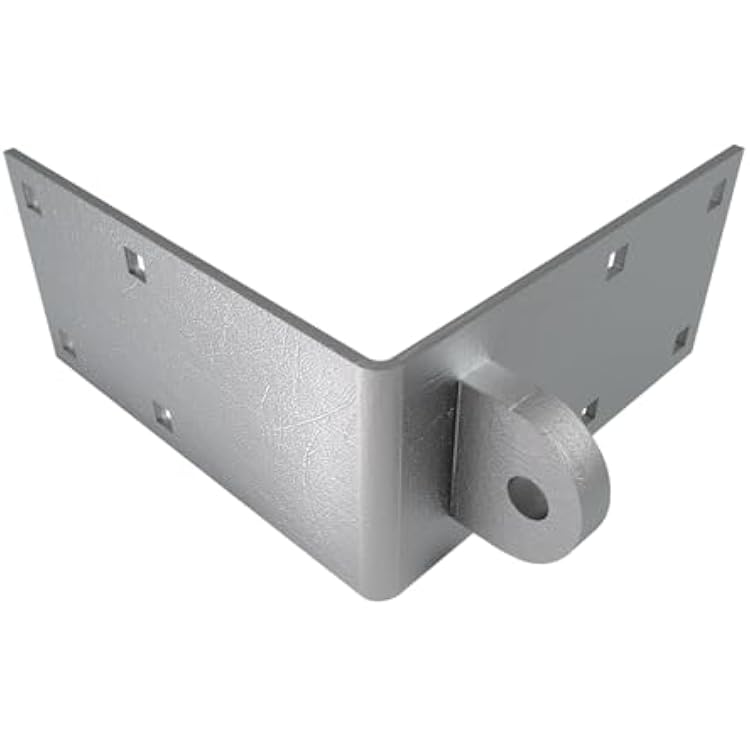 Male Floating Dock Connector Corner, 10.25 L Galvanized Dock Steel Connector Corner, Hardware Heavy Duty Boat Dock Male Corner with 12 Holes, Thickness 6mm- NO Carriage Bolts