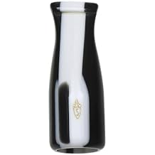 Savinelli Italian Cigar Mouthpiece - 38 Ring Gauge Decorative Cigarillo Holder, Black and White