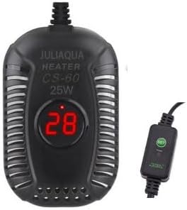 Aquarium Heater with Temperature Display, Aquarium Heater Adjustment, Fish Heater Rod, Turtle Heater 25W/50W/100W/150W (G-25W)
