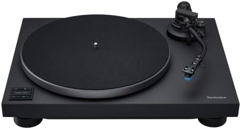 Technics Turntable, Premium Class HiFi Record Player with Coreless Direct Drive Motor and Bluetooth, Stable Playback, Audiophile-Grade Cartridge and Precision Tonearm, Dustcover Included SL-40CBT-K
