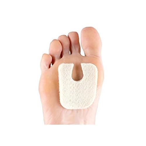 Foot Pads U-Shaped Pad - 1/8 inch Felt (20) by Dr. Jill's