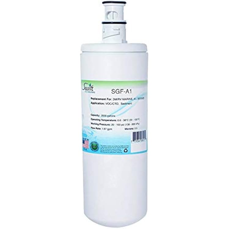 Swift Green Filters SGF-A1 Compatible for 3MRV MARINE, A1, 5610429 Commercial water Filter 1 Pack,Made in USA