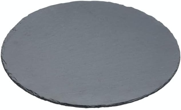 KitchenCraft Artesà Slate Lazy Susan Turntable Platter, 35 cm