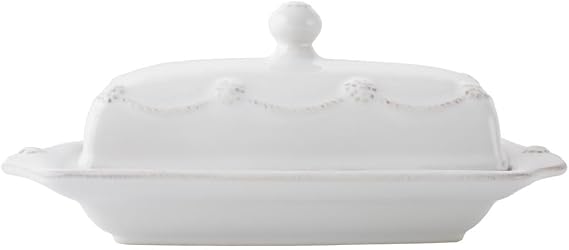 Juliska Berry & Thread Butter Dish - Whitewash