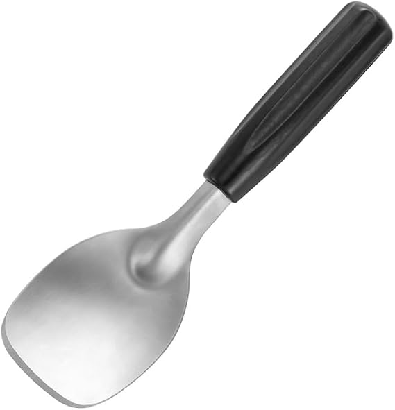 Heavy Duty Metal Ice Cream Scoop, Stainless Steel Spade
