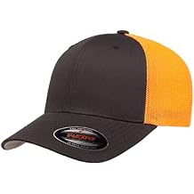 Mrlahat 6511 Flexfit Trucker Mesh One Size Fitted Cap 6 Panels with Black Bandana