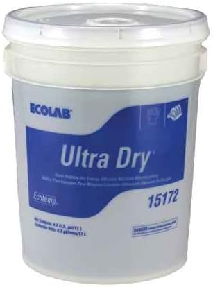 Ecolab RINSE ADDITIVE, DISHWASHER ULTRA DRY LIQUID, 5 Fl Oz (Pack of 1)