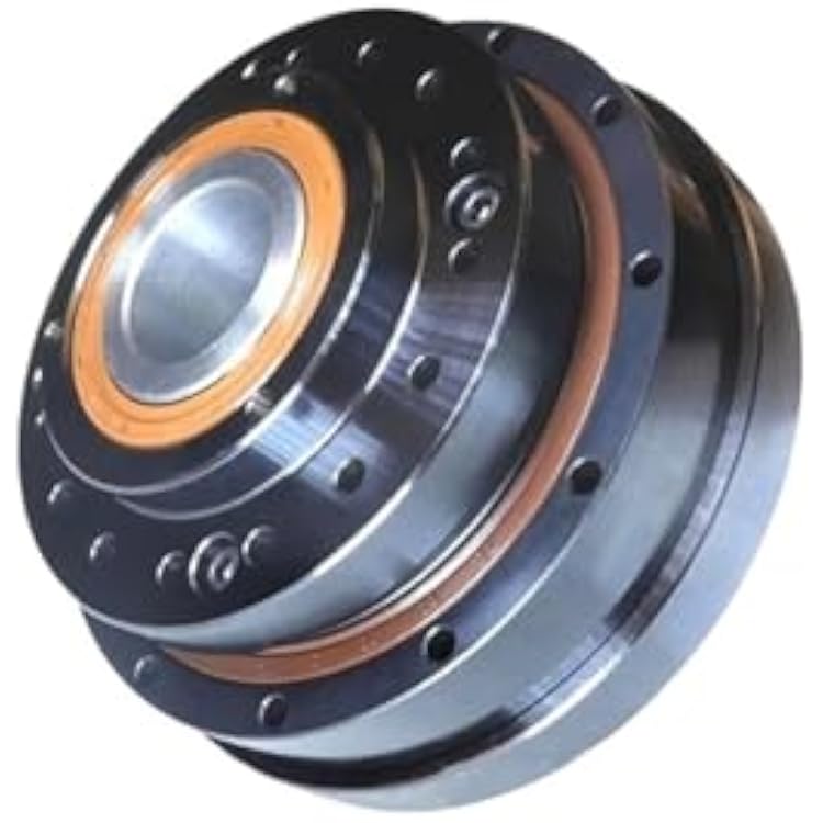 Harmonic Reducer Hollow Harmonic Gear Drive Stepper Servo Motor High Precision Harmonic Gearbox for Mechanical Arm JointsZXK17,Ratio 100 to 1
