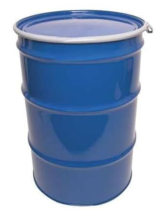 Transport Drum, Open Head, 55 gal., Blue