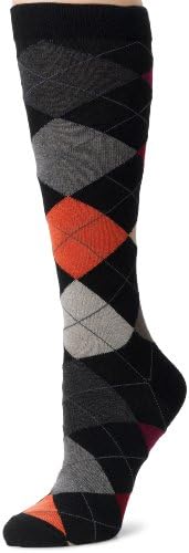 Ozone Mens Carnival Sock, Stylish and Comfortable Argyle Crew Socks for Men, Navy, Size 10-10