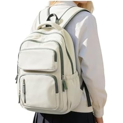 School Backpack for Women Men Lighweght Middle School Bookbag Casual Daypack Classic Collge High School Backpack Waterproof Travel Daypack