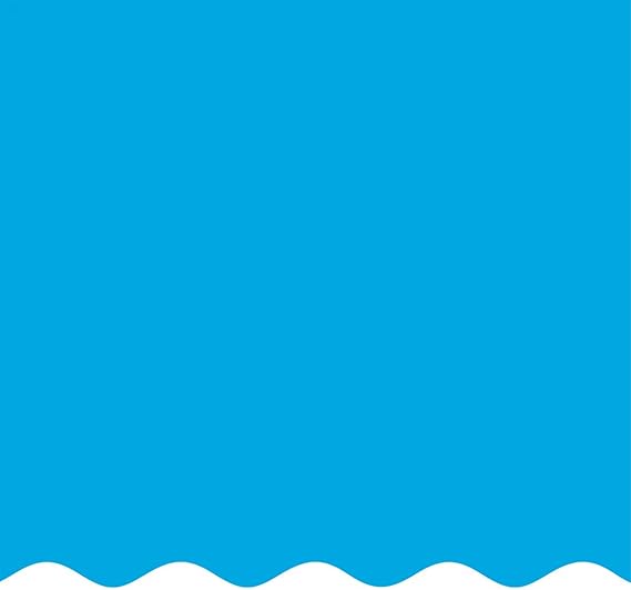 Smartline 16 ft Round Swimming Pool Liner | Solid Blue