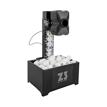 Ping Pong Ball Machine with Net and 100 Balls, Table Tennis Robot Trainer for Gyms, Schools, Training Centers