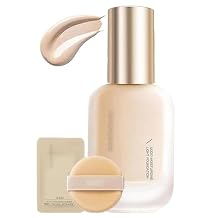 UO-DO Moisturizing Light & Matte Long Lasting Foundation - Hydrating Waterproof, Light Long-Lasting for All Skin Types (C01 Natural, Moisturize)