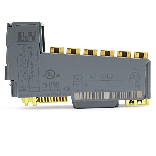 X20AT6402 X20 Temperature Input Module, 6 Thermocouple Inputs