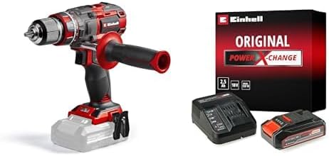 Einhell TP-CD 18/80 Li-i BL - Solo, Akülü Darbeli Matkap ve Einhell 18V 2,5 Ah PXC Starter Kit (Başlangıç Seti)