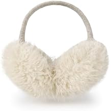 Surblue Cute Winter Earmuffs Faux Fur Outdoor Ear Warmer Foldable Ear Covers