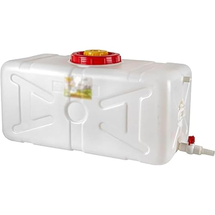 Water Tank Portable Water Container 110L Plastic Water Container Drum Camping Hiking Water Storage Water Container Storage Bucket Food-Grade Plastic Buckets Water Storage Container, 25LB
