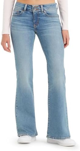 Levis Womens Superlow Flare Jeans