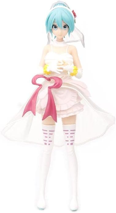 Hatsune Miku Figure Exquisite Wedding Dress 9.84inch Exquisite Boxed Best Collection