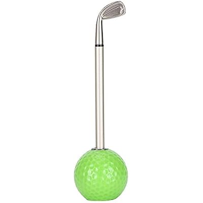MultiFunction High Quality Pen Holding Stand Desktop Golf Set, Durable Golf Pen Gift Set, for Golf Lovers Pengreen