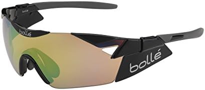 Bolle 6TH SENSE SMALL SHINY BLACKGREY MODULATOR BROWN EMERALD OLEO AF, MediumLarge 11915
