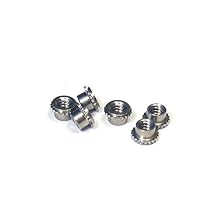 Miniature SELF-CLINCHING PEM NUT 4-40: Stainless Steel Material with a passivated Finish (Package of 500) FEX-440