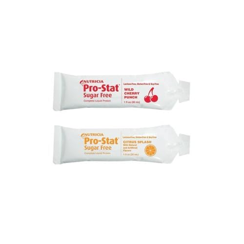 Pro-Stat Sugar Free Liquid Protein, 30 oz Bottles, Different Flavors & Sizes Wild Cherry Punch, 96case - 1 oz Unit Doses
