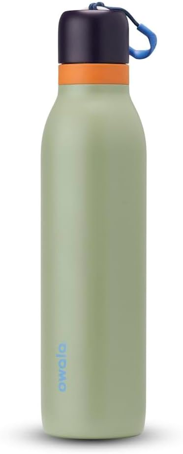 Owala FreeSip Twist Stainless Steel Water Bottle, 710ml, Camo Cool
