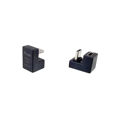 Equip 133476 USB-C U Plug Adapter 10Gbps PD 100W Pack of 2
