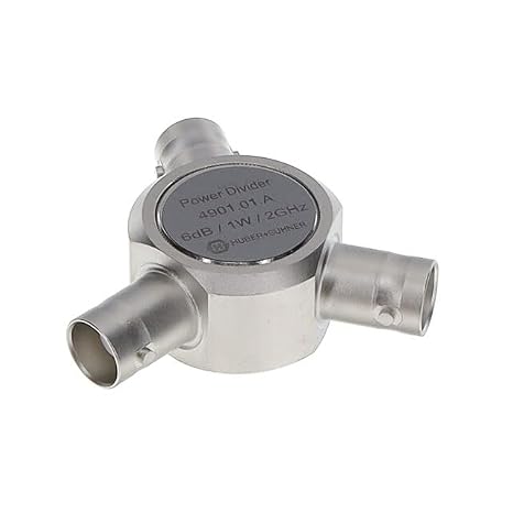 4901.01.A BNC RF Power Divider, 2 GHz, 50 Ohms, 1.15 VSWR, in-Line Module