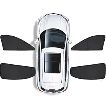 Car Side Window Sunshade for Kia Seltos 2020 2021, Front Rear Full Window UV Protection Sunshield, Breathable Stretchable Privacy Curtains, C/4 Side Windows