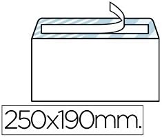 SB16 - Pack of 250 Envelopes, 190 x 250 mm