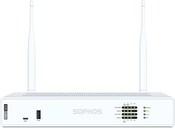 Sophos XGS 108W (Gen2) Wireless Security Appliance (XW108Z00ZZPCUS) | 6 x 2.5 GE Ports + 1 SFP | Wi-Fi 6 Enabled, Advanced Protection, SD-WAN, Secure VPN (Hardware Only)