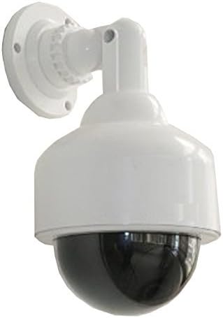 Outdoor Dome Fake Dummy Security Camera with Inflared Led Flashing Light